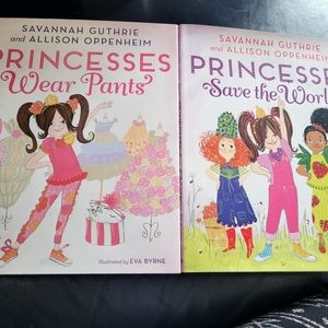 "Princesses wear Pants" 2 Books